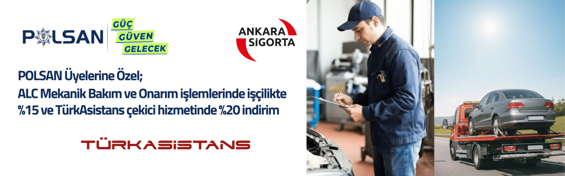 Her arıza için destek